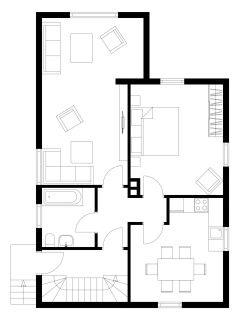 Grundriss Erdgeschoss