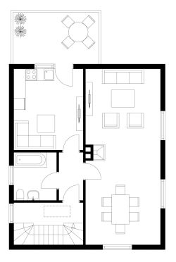 Grundriss 1. Obergeschoss