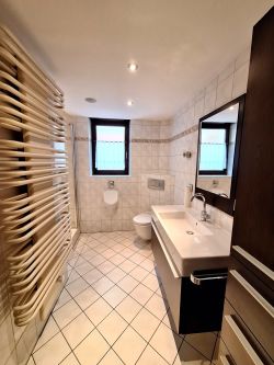 Badezimmer mit Dusche im 1. Obergeschoss