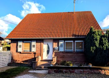 Ansicht Wohnhaus aus Südwesten