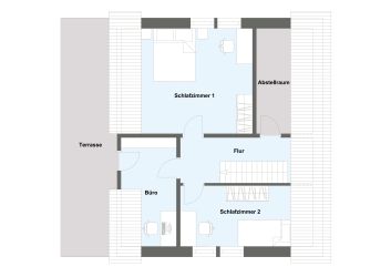 Grundriss Obergeschoss