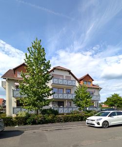 3-Zimmerwohnung Elsenfeld – Außenansicht aus Süden
