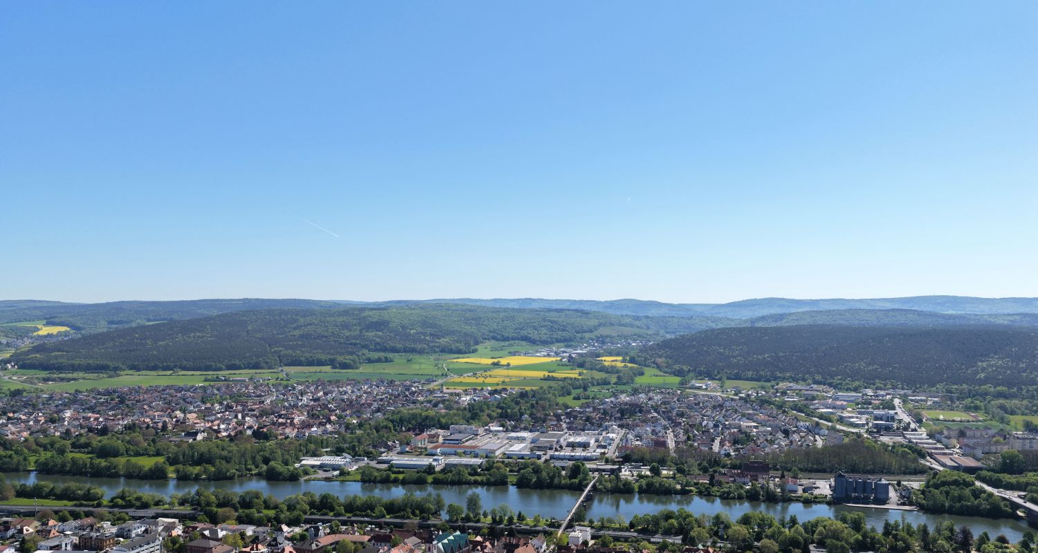 Panorama von Elsenfeld
