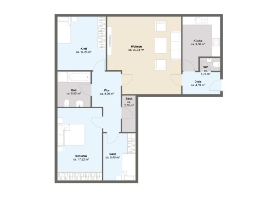 Wohnung 2
